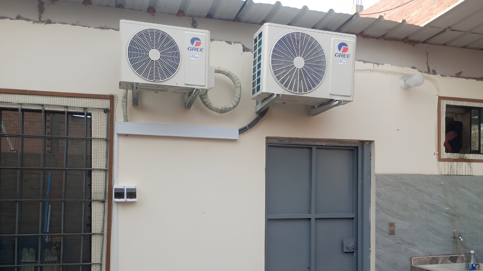 instalacion de aire acond gree en lurin
