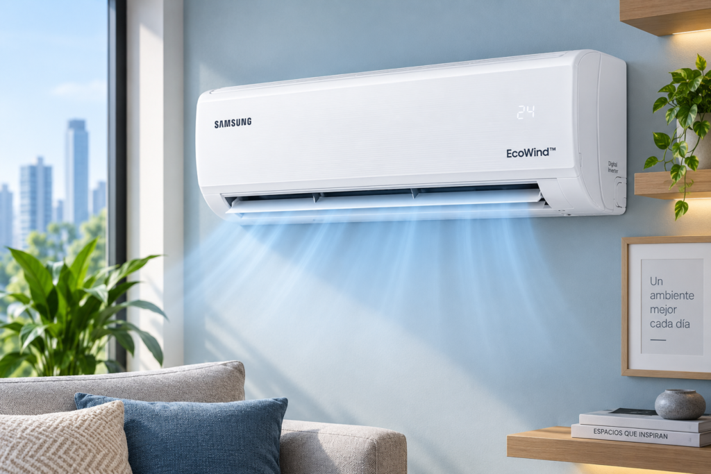 aire acondicionado samsung ecowind